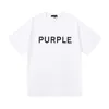 T-shirt pour hommes de la chemise violette t-shirt t-shirt t-shirt t-shirt t-shirt sport t-shirt cotton street graffiti hip-hop High Street Trendsetter Loose