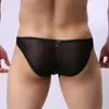 Mutande da uomo Intimo divertente Maglia Triangolo trasparente Pantaloni Slip Sexy Youth Fury Traspirante e confortevole
