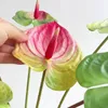 Kwiaty dekoracyjne 6pcs sztuczny układ majsterkowicz