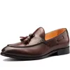 Business-Schuhe für Herren aus echtem Leder, atmungsaktiv, britischer Stil, Lefu-Schuhe