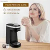 Coffee Makers Portable K-Cup Coffee Machine Maker Capsule Coffee Maker Espresso Cafetera Universal Superautomati Capsule Coffee BrewerL240105