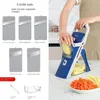 Vegetable Cutter Manual Multifunction Kitchen Vegetable Slicer Chopper Graters Potato Radish Slicer Kitchen Fruit Vegetable Tool 240105