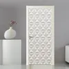 3d estéreo branco gesso textura padrão geométrico murais papel de parede moderno simples sala estar decoração casa pvc arte 3d porta adesivos t2220f