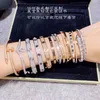 Fashion Carter Bracelets for sale Jewelry 18K Gold Bracelet Wide and Narrow Version Ring Full Sky Star Five Flower Nail Double T Snake Have Original Box PYJ