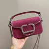 10A Full Diamond Crystal Bag Clap Bolsas de hombro Messenger Purse Diamond Decorativo Cadena de bolsos de bolsillo para mujeres de calidad Alta calidad 123