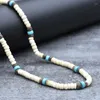 Choker Vintage handgemaakte tribale etnische ketting mannen kokossteen voor accessoires sieraden cadeau