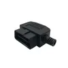 Automotive OBD plug 16 pin interface Computer detection diagnostic socket OBD2 male 90 degree straight side housing