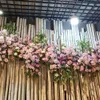 6 Linglong Peônia Pano De Seda Flor Artificial Interior Sala de Estar Decoração Vintage Ornamentos Atacado Casamento Transfronteiriço Comércio Exterior HYD