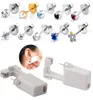 1PC Disposable Sterile Ear Piercing Unit lage Tragus Helix Piercing Gun NO PAIN Piercer Tool Machine Kit Stud Choose Design3404993