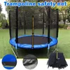 Red de seguridad protectora para trampolín al aire libre de 6-10 pies, almohadilla de protección anticaída para deportes al aire libre, protector para accesorios de trampolín 240104