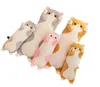 50130CM Plush Toys Animal Cat Cute Creative Long Soft Office Break Nap Sleeping Pillow Cushion Stuffed Gift Doll for Kids 2202102814158