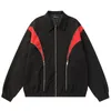 Giacche da uomo Giacca da baseball vintage Uniforme hip-hop Bomber color block Uomo Donna Coppia Cappotto college antivento impermeabile primaverile