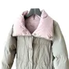 Long Hot Down Jacket Women's Models 2023 Ny Loose Casual Medium Längd White Duck Parka Canadian Gooose Coate3v3