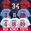 Royce Lewis Jersey de béisbol Carlos Correa Byron Buxton Jorge Polanco Pablo López Harmon Killebrew Byron Buxton Trevor Larnach Gilberto Celestino Louie Varland