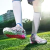 Mężczyźni na świeżym powietrzu FGTF Football Boots Professional Professional Unisex piłka nożna Wysokiej jakości trening trawy sport ultralek