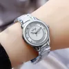 Women's Watch Diamond Dial Ceramic Steel Band fashionabla Womenwatch Wedding Versatile Designer Watches