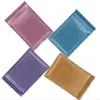 Dwustronne multi-kolor Rządzony Ziplock Mylar Bag w magazynowanie folii aluminiowe torby foliowe plastikowe opakowanie pojemnik fjjtd
