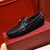 Mocassins masculinos de marca elegantes, sapatos formais de designer, sapatos casuais para homens, mocassins de casamento, sapato social de luxo, mocassins de couro tamanho 6.5-12