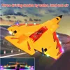 Aircraft X320 Water land and air remote control glider EPP foam aircraft with LED light flight time Remote plane 220713