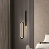 펜던트 램프 현대 알루미늄 미니멀리스트 LED 조명 북유럽 거실 침실 침대 옆 부엌 긴 줄 라이트 라이미네이어 가정 장식