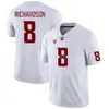 Mans Washington State Cougars Fútbol universitario 8 Devin Richardson Jerseys 0 Sam Lockett III 52 Kyle Thornton 25 Jaden Hicks 4 Luke Falk 2 Kyle Williams Nombre personalizado