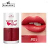 Lip Gloss Líquido Batom 6 Cores À Prova D 'Água Longa Duração Y Vermelho Rosa Veet Batons Mulheres Cosméticos Makeu Drop Delivery Saúde Beleza Dhsjm
