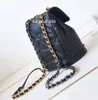 Kanal 10A designer ryggsäck lyxhandväska toppkvalitet designer väska kalvskinn lammskinn kvinnor axel crossbody väskor designer kvinna ryggsäck väska stor kapacitet