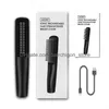 Hair Straighteners Portable Electric Ionic Straightener Brush Negative Ions Hairbrush Combs Drop 231225 Delivery Products Care Stylin Dhqzo