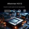 Novo g96 4k smart tv vara android10 atv os conjunto superior caixa allwinner h313 2gb16gb 2.4g 5g duplo wifi bt media player