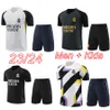 Pre-Match Jerseys 2023 Men Real Madrid Training Jersey Kids Soccer Tracksuit 23 24 Bellingham Vini Jr. Camaveringa Boys Football Shirt Kit 2024 Camiseta Maillot Maglia