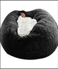 Stuhl Schärpen Textilien Home Gardenchair Ers D72X35In Nt Fur Bean Bag Er Big Round Soft y Faux Beag Lazy Sofa Bed Living Room Furniture3184081