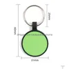 Dog Tag,Id Card Food Grade Sile Pet Tag Keychains Diy Round Cat And Dog Tags Id Card Keyring Drop Delivery Home Garden Pet Supplies Do Dhiab