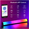 Projektorlampen Smart LED RGB Lichtleiste Symphony Bluetooth App Steuerung Musik Rhythmus Umgebungslichter Gaming Room TV Computer Desktop Dr Dh0Hy