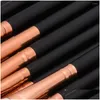 Makeup Brushes Fashion Skin Color/Black Golden Brush Set Concealers B Cosmetic Accessories Drop Delivery Health Beauty Tools Otyzt