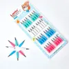 Crayon utile sans coupe, noyau remplaçable 40 cartes/boîte et 32 pièces/carte, outils d'écriture d'épissure créatifs, papeterie d'apprentissage cadeau pour enfants 240105