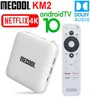 Mecool KM2 Akıllı TV Kutusu Android 10 Google Sertifikalı TVBox 2GB 8GB DOLBY BT42 2T2R Çift WiFi 4K Prime Video Media Player4286653