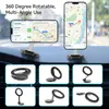 Magsafe fällbar bilmonterad magnetisk telefonhållare för bil 360 ° roterbara händer gratis iPhone Car Stand Dash Mount Fit för smartphone -surfplattor