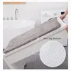 Tapete de banho mircrofiber super absorvente tapetes de banheiro tapetes de banheira capacho de piso para banheiro da sala de banho 4 tamanho 240105