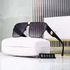 Designer Versages Zonnebril Vercaces 2024 Unisex Metal Classic Eternal UV-bescherming zwart