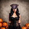 Bandane Cappello da pirata di Halloween Decorazione per giochi di ruolo Accessori per costumi per spettacoli notturni di carnevale Donne Uomini Vacanze