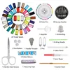 Tools 128 Sets Portable Travel Sewing Kit Highend 41 XL Spools Sewing Accessories For Beginners Famaly DIY Home Tools