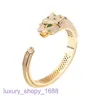 Top Quality Luxurys Designers bracelet Car tiress Women Charm Style Dominant Leopard Full Diamond Bracelet Magnificent Male and Female Tren With Original Box