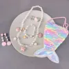 Pearl Korean Armband Version Set Unicorn Girl Baby Accessories Children S Necklace