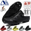 Buty rowerowe MTB z CLITS MĘŻCZYZNA ROZDUJĄCA DROGA DROGA ROCE Rower Speed ​​Flat Sneaker Racing Women Rower Mountain SPD Rower 240104