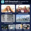 Q18 Desktop Following the shooting Mode Gimbal Stabilizer Selfie Stick Tripod with Fill Light for Cell Phone Smartphone 240104