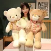 Animali 80/100 cm di alta qualità Teddy Bear Animali di peluche Orso giocattoli di peluche Cuscino per bambole Amanti dei bambini Regalo di compleanno per bambini