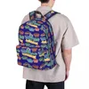 Bugpack Bugsnax Locations Pakiet artystyczny Black Kinda Bug Plecaks Bag Student Book Bag ramion laptopa plecak plecak