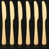 Conjunto de facas foscas de aço inoxidável, 6 peças, faca afiada de bife, facas de frutas, faca ocidental, faca de mesa de restaurante, conjunto de louça de ouro 240105