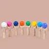 1PC Children's Adult Fun Outdoor Sports kendama Competition Skill Ball Exercise Hand-eye Coordination Toy Wooden Ball Toys 240105