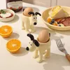 INS WIND CERAMIC EGG TRAY高温卵ポット卵汽船美容卵棚デスクトップクリエイティブキャンドルスティック装飾品240105